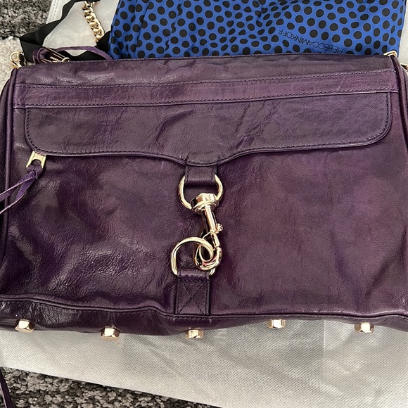 Rebecca Minkoff MAC Daddy bag, Grape (purple) pre-loved! - Picture 2 of 6